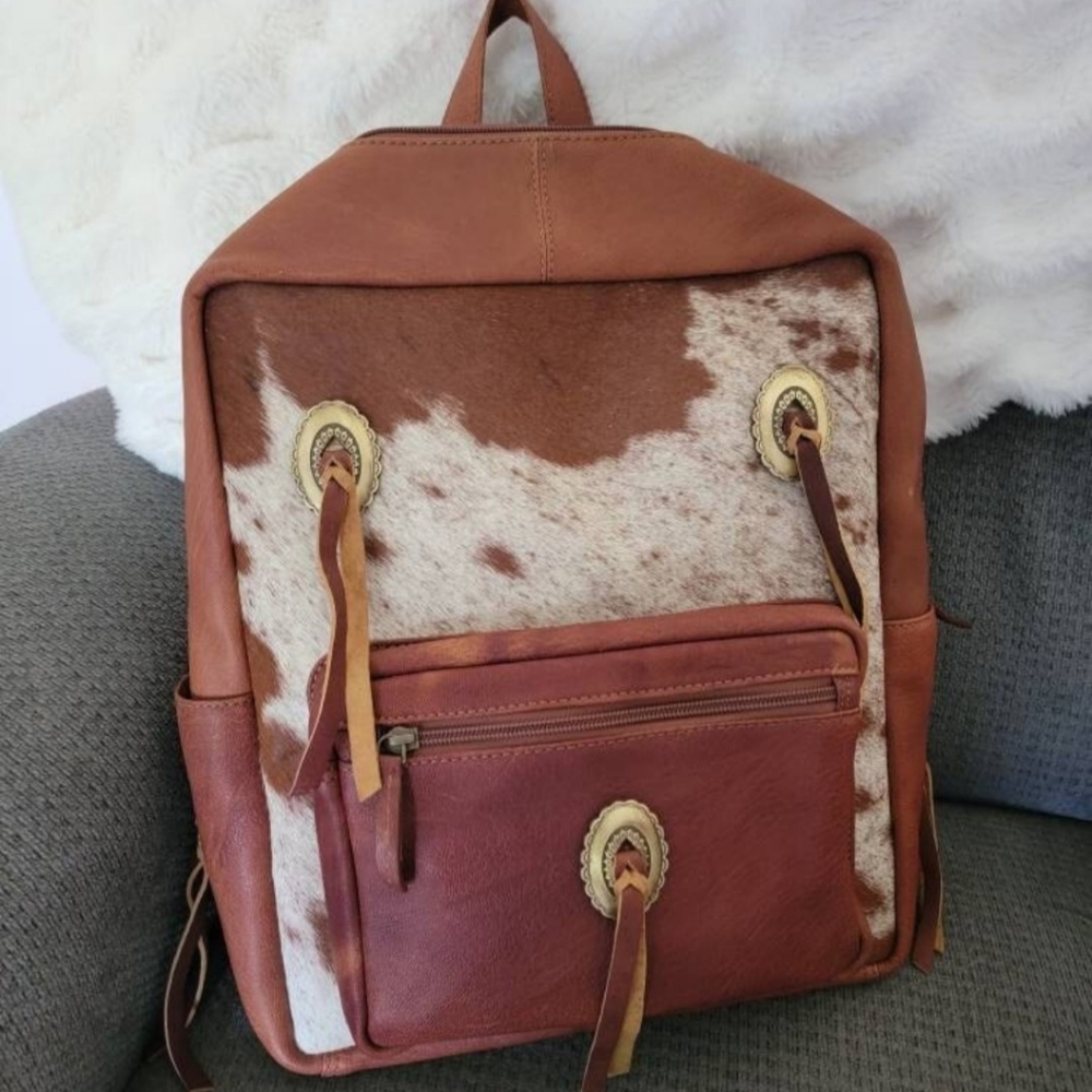 American Darling Cowhide Leather Backpack